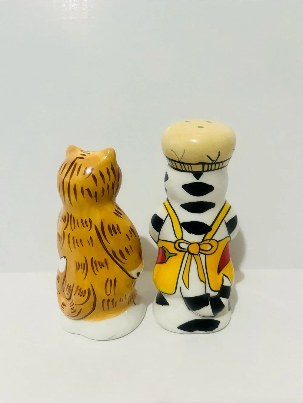 Vintage CatZilla Salt and Pepper Shakers